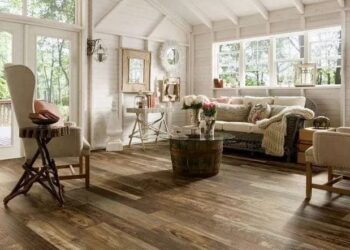 Perpaduan Gaya Desain Interior Vintage Menggunakan Lantai Vinyl